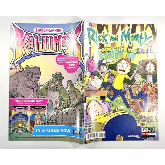 Rick and Morty: Pocket Like You Stole It #2 Oni Press Comic 2017 - Picture 3 of 8